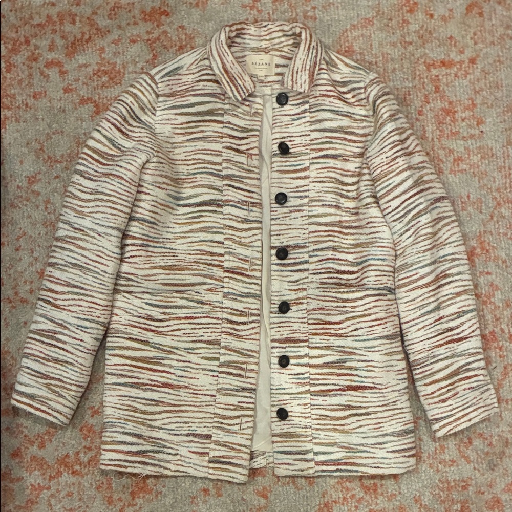 Sézane Will Jacket - Multicolor - XXS - Picture 2 of 5